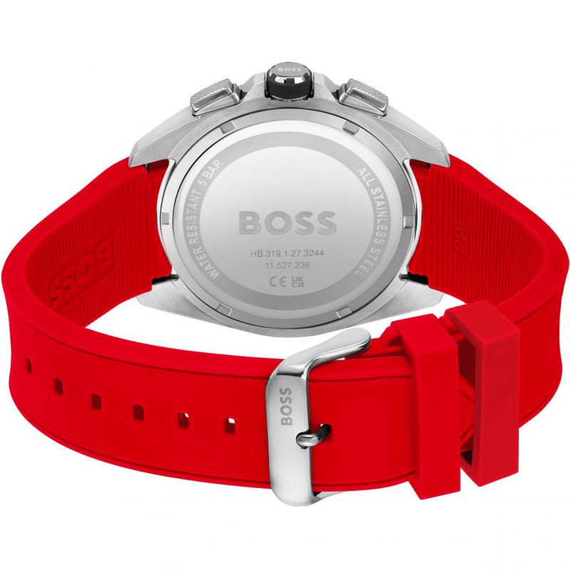 Hugo Boss Volane Chronograph Red Men's Watch- HB1513959